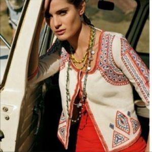 Irving & Fine Lucky brand embroidered jacket